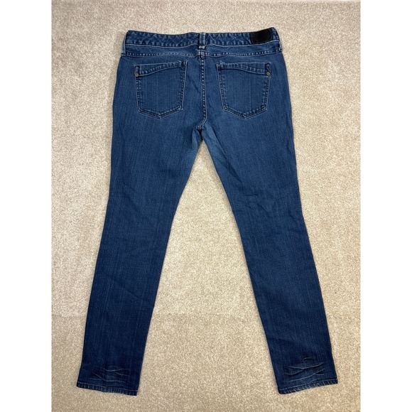 Y2K Express Women's Dark Wash Skinny Leg Jeans Size 12 - Picture 2 of 10